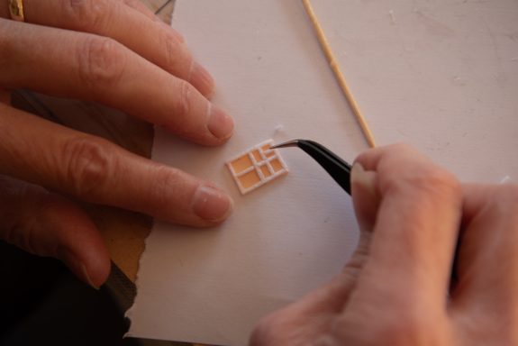 Sash Windows being made