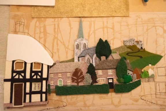 Village starting to take shape