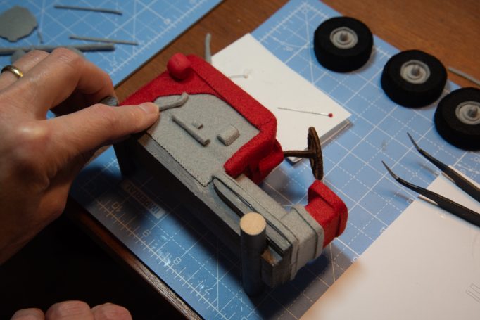 Engine components added